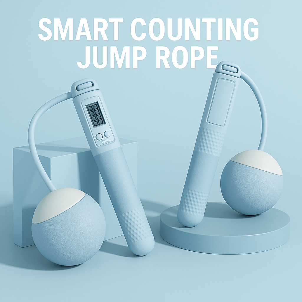 PulseCount Rope Pro - Dual-Use Weighted Smart Jump Rope for effective fitness and health workouts.